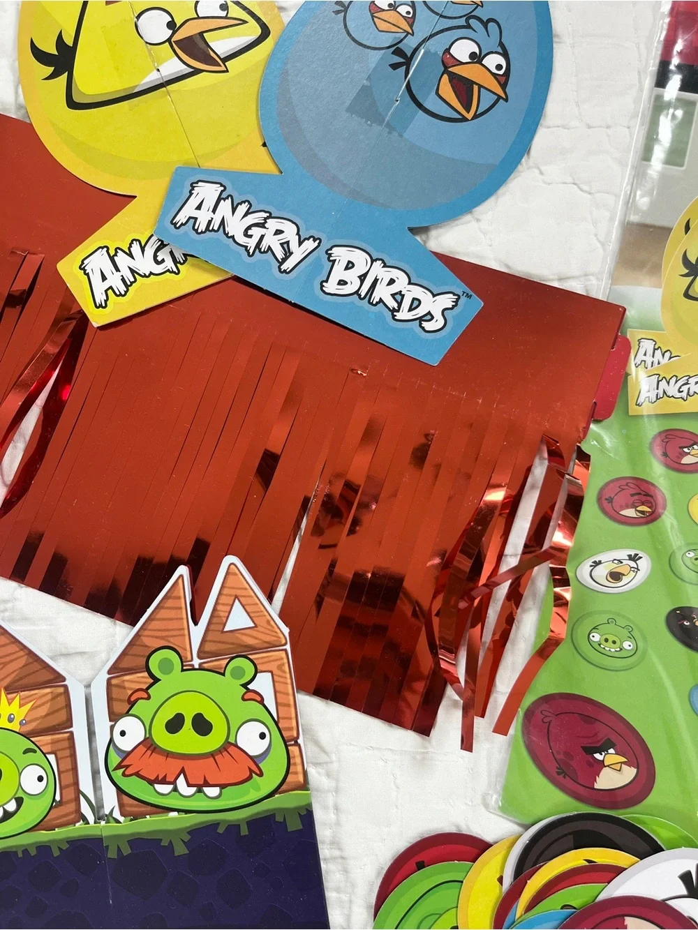 Angry Bird several items